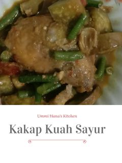 Foto resep Kakap Kuah Sayur