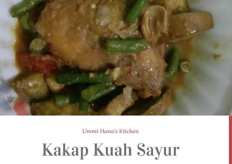 Resep Kakap Kuah Sayur yang Lezat