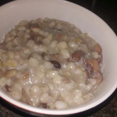 A picture of Samp and Beans.