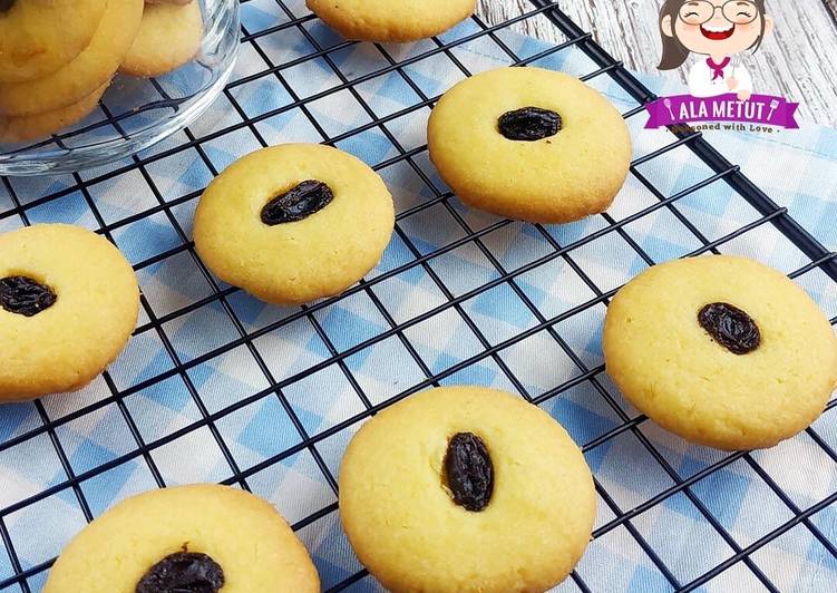 Resep Simple Vegan Butter Cookies alaMetut ????‍???? Anti Gagal