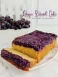 Grape Streusel Cake