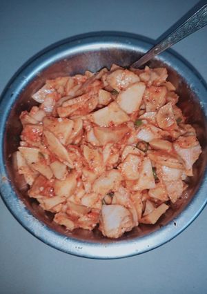 मसाला अमचूर कचालू चाट (Masala amchur kachalu chaat recipe in hindi) रेसिपी मुख्य फोटो