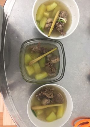 Hình của món Vịt Hầm Đu Đủ.