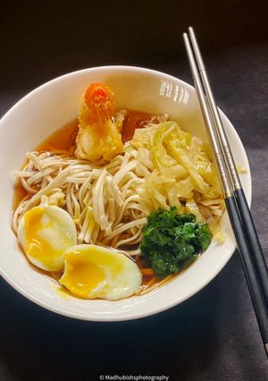 A picture of Udon Noodle Soup.
