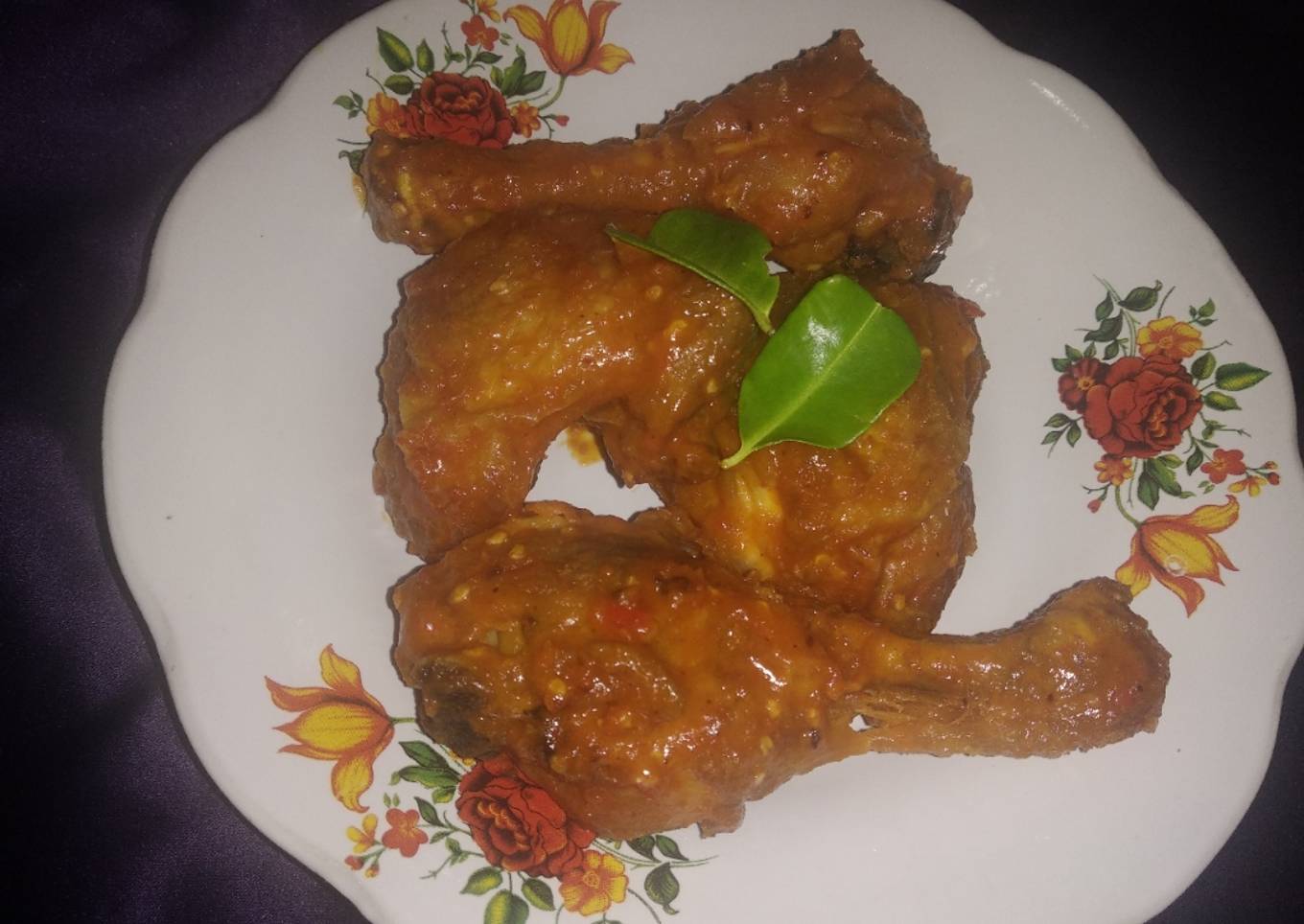 Ayam balado asam manis
