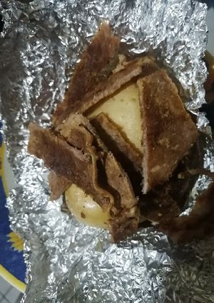 Una foto de Papas rellenas