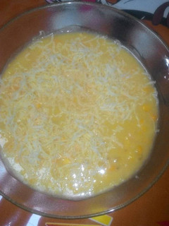 Foto resep Bubur jagung keju