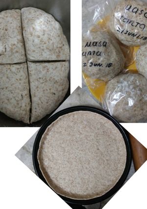Una foto de Masa de tarta para freezar