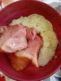 Codillo con puré cremoso de patatas