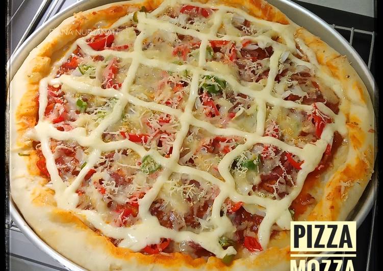 Resep Pizza mozza empuk Anti Gagal