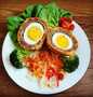 Langkah Mudah untuk Menyiapkan Resep  Scotch Egg yang Bikin Ngiler, Lezat
