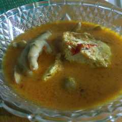 A picture of Lodeh Ceker dan Tahu.
