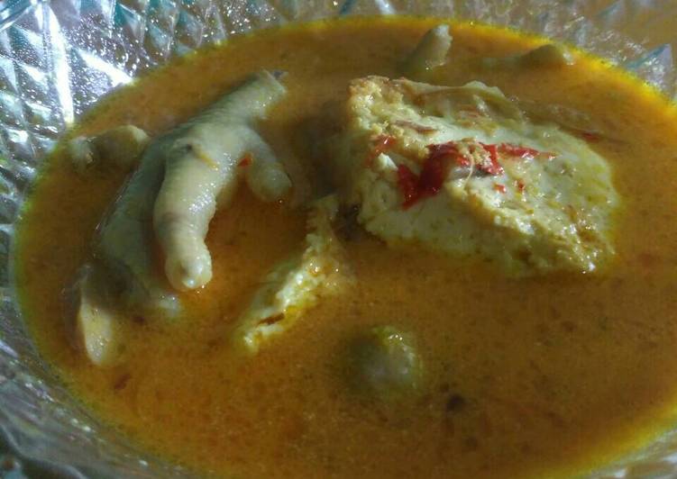 Lodeh Ceker dan Tahu