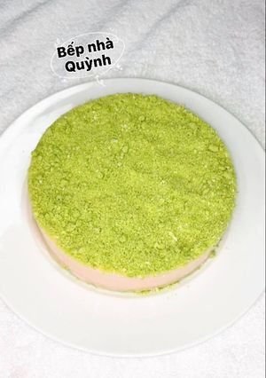 Hình của món Bánh sinh nhật rau câu sữa.