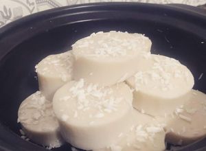 Una foto de Huapia. (Postre Hawaiano)