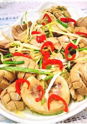 涼拌腰花 的食譜成品照片
