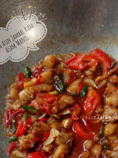 Foto resep Ikan asin jambal kuah asam manis