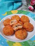 Nugget Nasi Ayam Jamur (Toddler Finger Food)