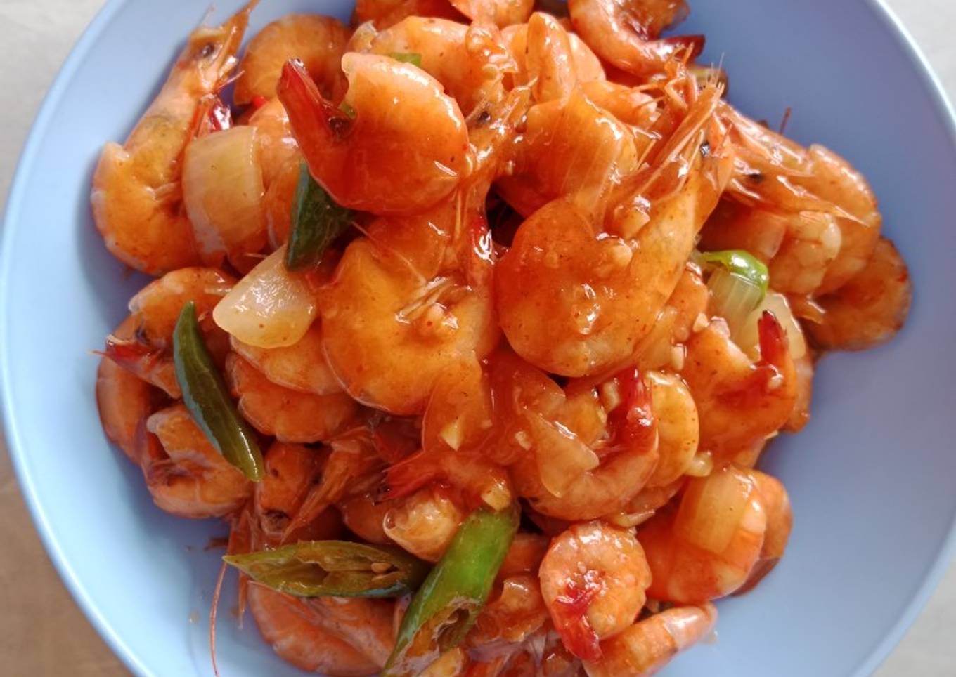 Udang Saos Inggris