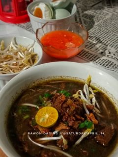 Foto resep Rawon Daging (Javanesse Black Rice Soup with Beef)