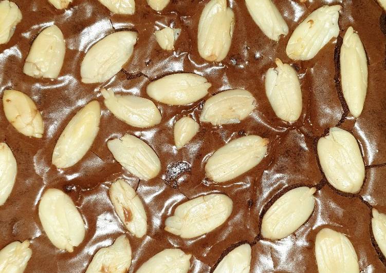 Chocolate Brownies Shiny and fudgy