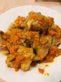 Coniglio alla birra con carote e cipolla