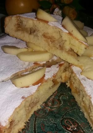عکسی از دستور پای سیب خوشمزه😙