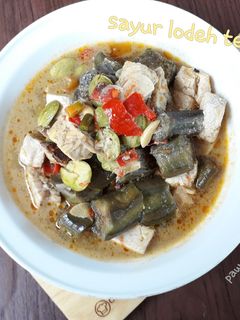 Foto resep 163.Sayur Lodeh Terong