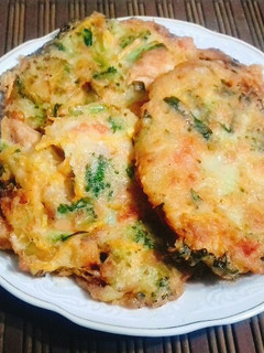 Una foto de Torrejas de verduras con harina de Quinoa o Quinua
