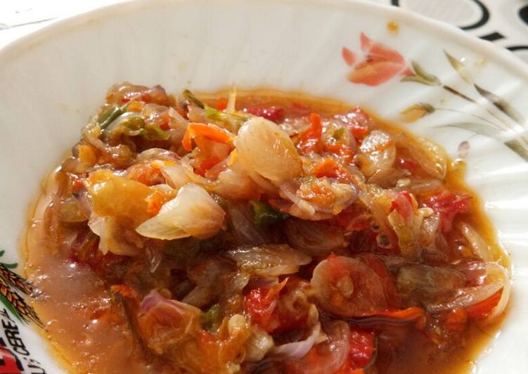 Resep Sambal bawang Anti Gagal