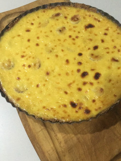Una foto de Tarta de yogurt y avena