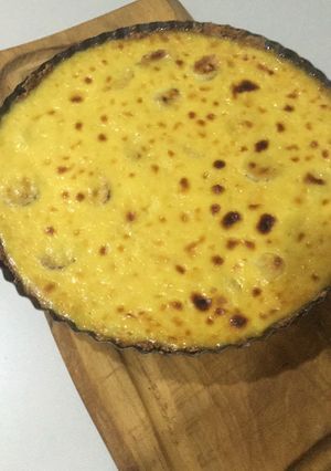 Una foto de Tarta de yogurt y avena