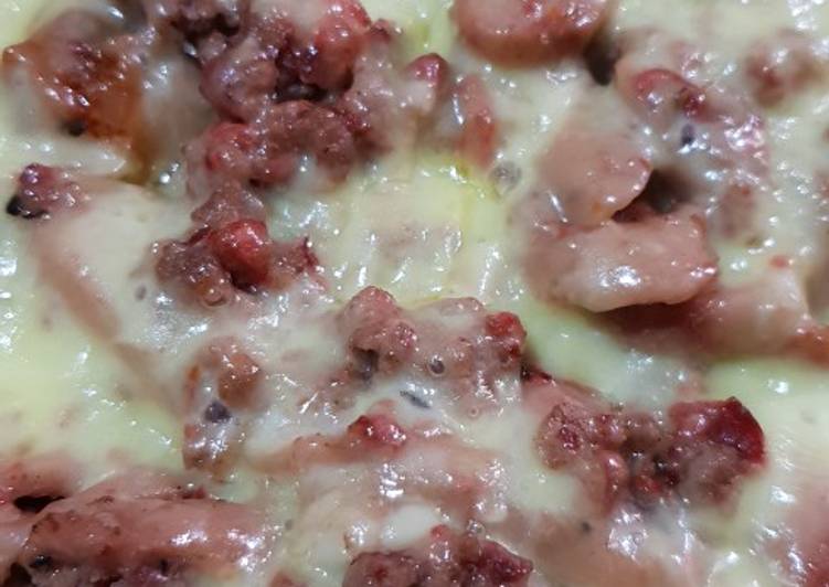 Langkah Mudah untuk Membuat Pizza rice cooker, Bikin Ngiler