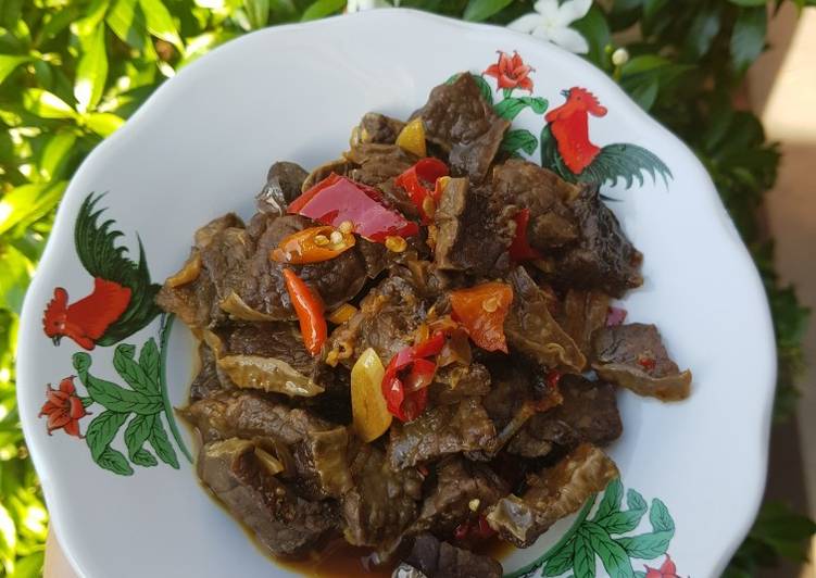 Paru rica pedas manis