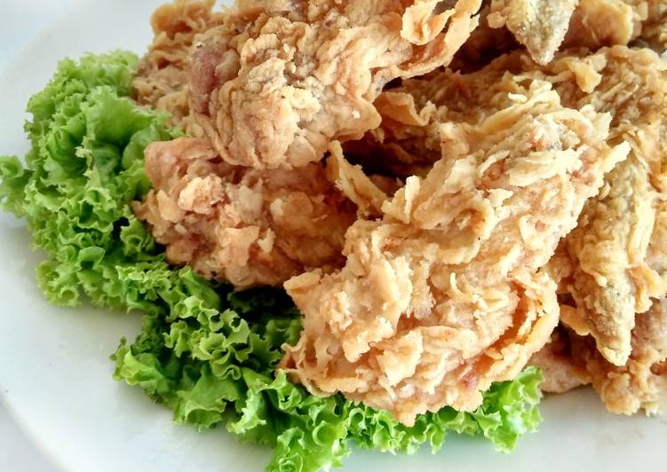 Resep Fried chicken super kriwil, Menggugah Selera