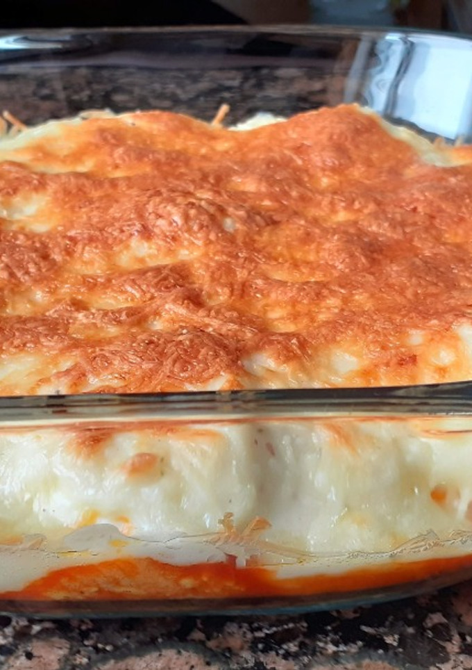 Una foto de Huevos con bechamel