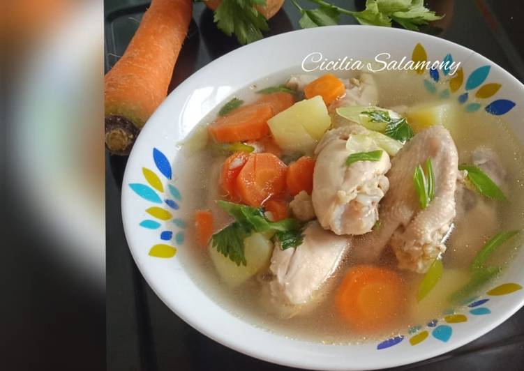 Sup Ayam KLaten, Enak dan Simple
