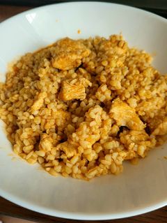 O poză a rețetei Bulgur cu piept de pui😍.