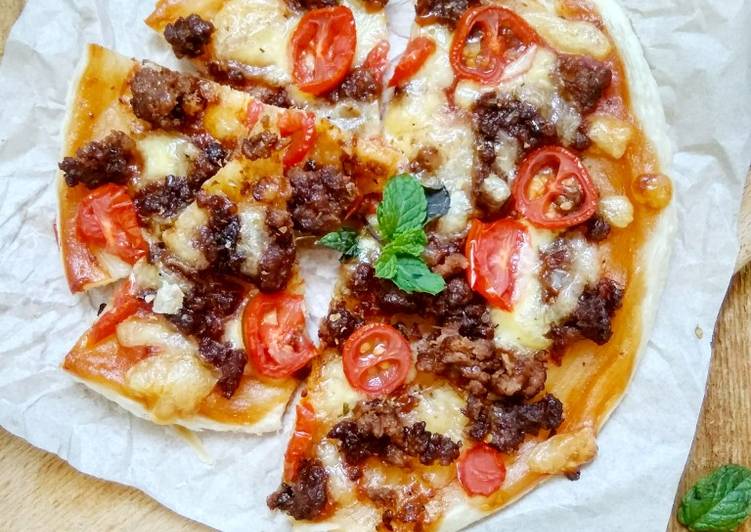 Cara Mudah Masak: Paratha Pizza  Lazat