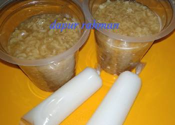 Resep Populer Bubur ketan gula merah Enak Sempurna