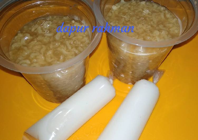 Bubur ketan gula merah Bubur ketan gula merah