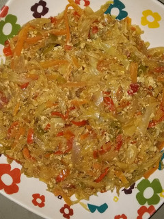 A picture of Cabbage sauce.