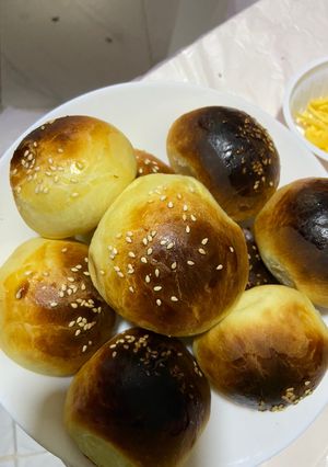 صورة لوصفة طريقة عمل خبز البرغر الصغير