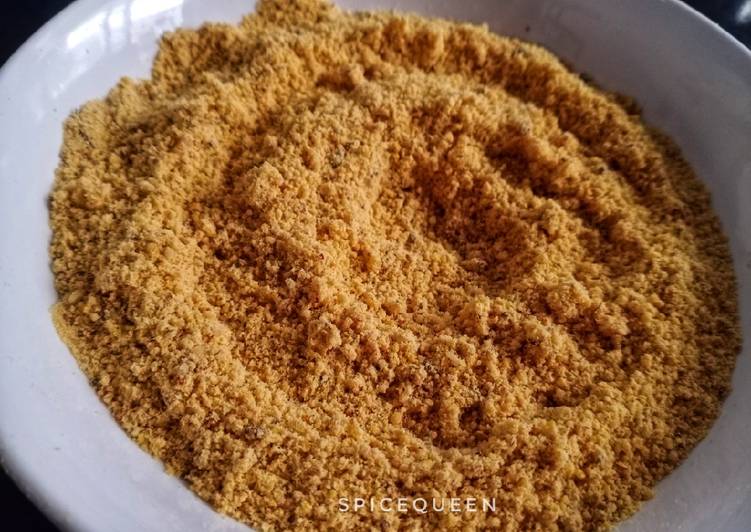Recipe of Quick Gun Powder (Dry Daal Chutney)