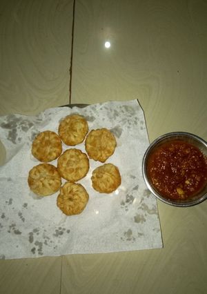 A picture of Veg momo.