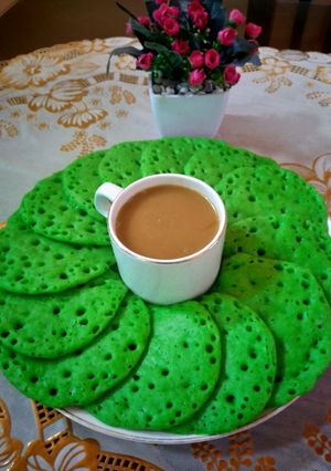 Foto resep Kue serabi kuah kinca