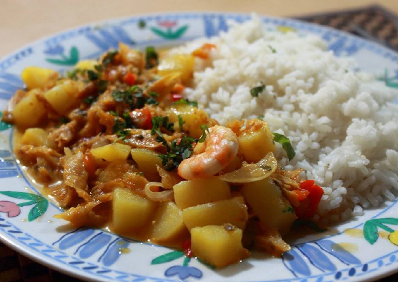 Charquican de pescado