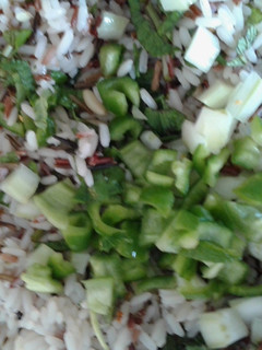Una foto de Ensalada de arroz salvaje