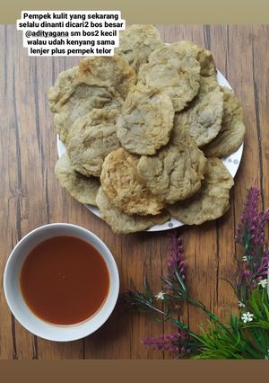 Foto resep Pempek Kulit Crispy tapi lembut