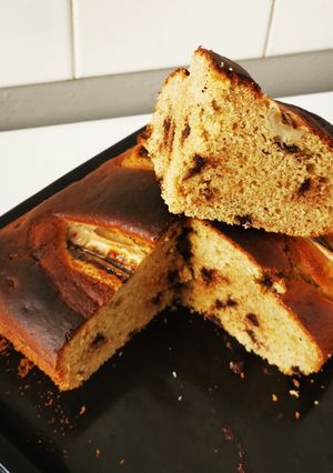 Une photo de Gâteau yaourt façon banana bread